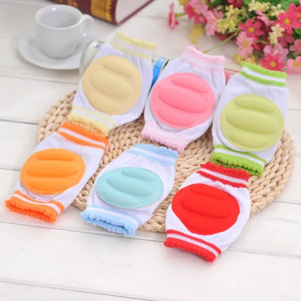 Baby knee pad Infant Kids Safety Crawling Elbow Cushion Cotton leg warmer Breathable Knee Pads Learn To Walk support Protector
